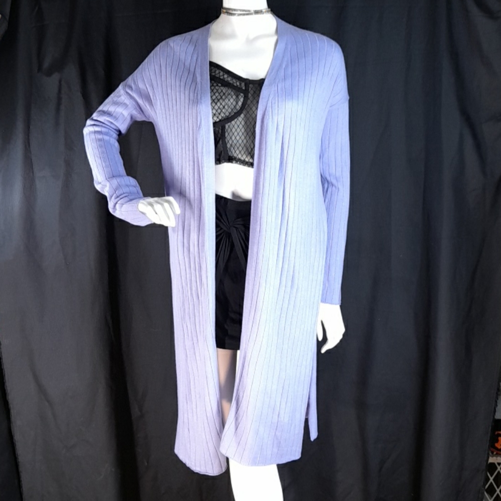 $5 Ship Lvndr/Lilac Midi Cardigan/ Kimono Sweater